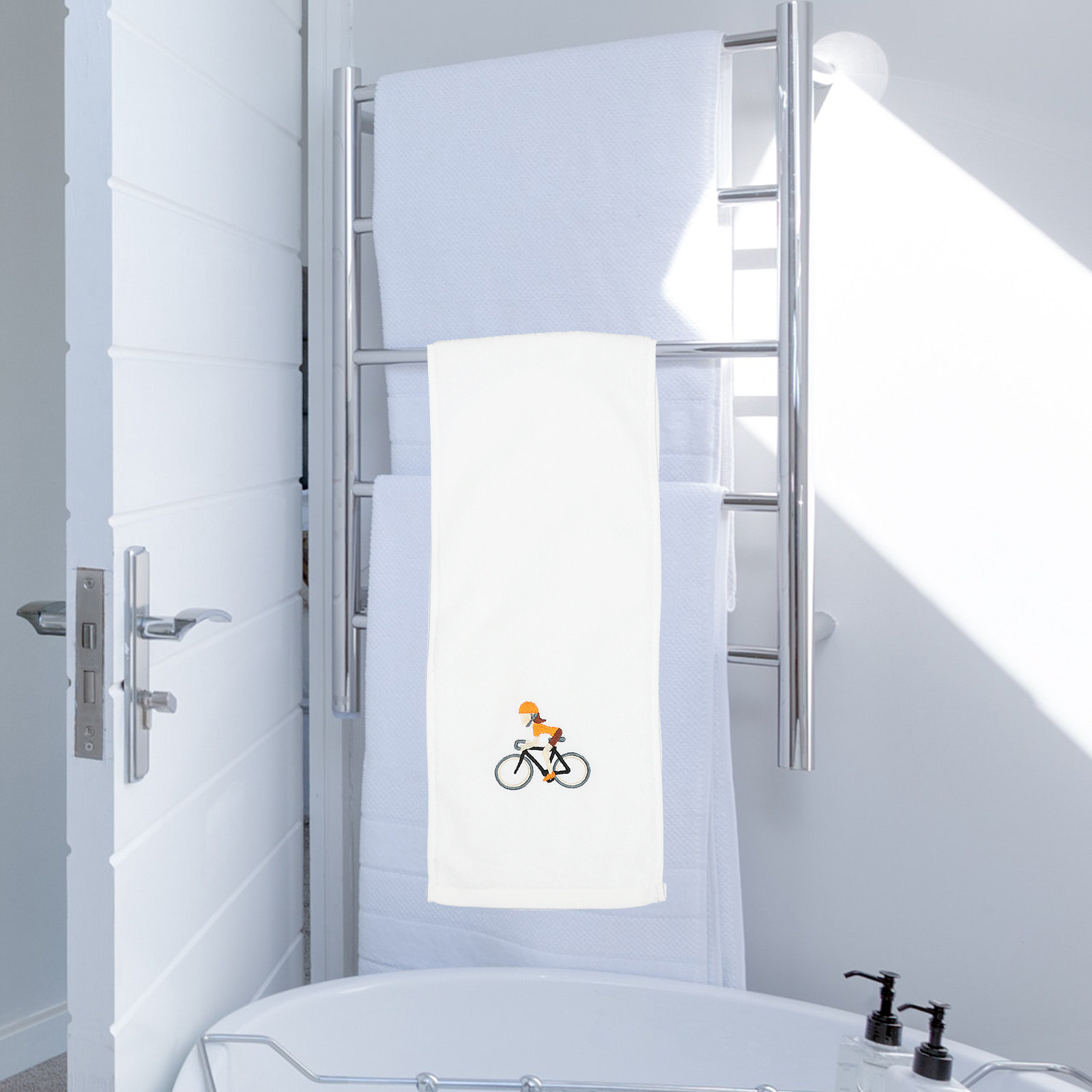 Home Textiles Towel Set - 면 흡수성 땀 수건 두꺼운 부드러운