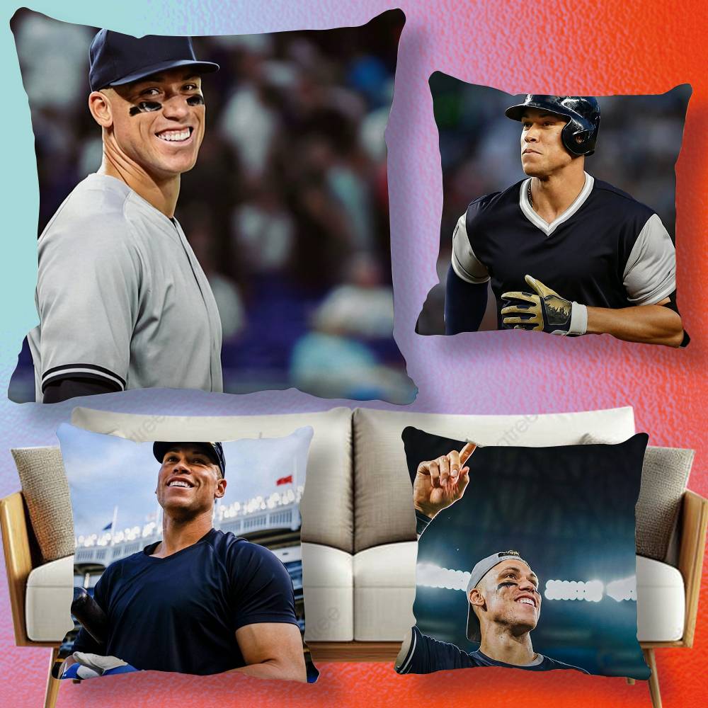 Home Textiles Definition - A-Aaron Judge 베개 커버 선물 고화질