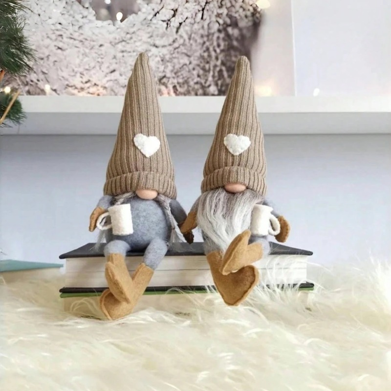 Home Textiles Today - 니트로 만든 얼굴 없는 요정 인형,