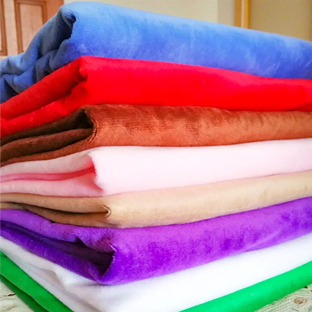 Home Textiles Super Soft - Minky 패브릭 슈퍼 부드러운 플러시 벨벳