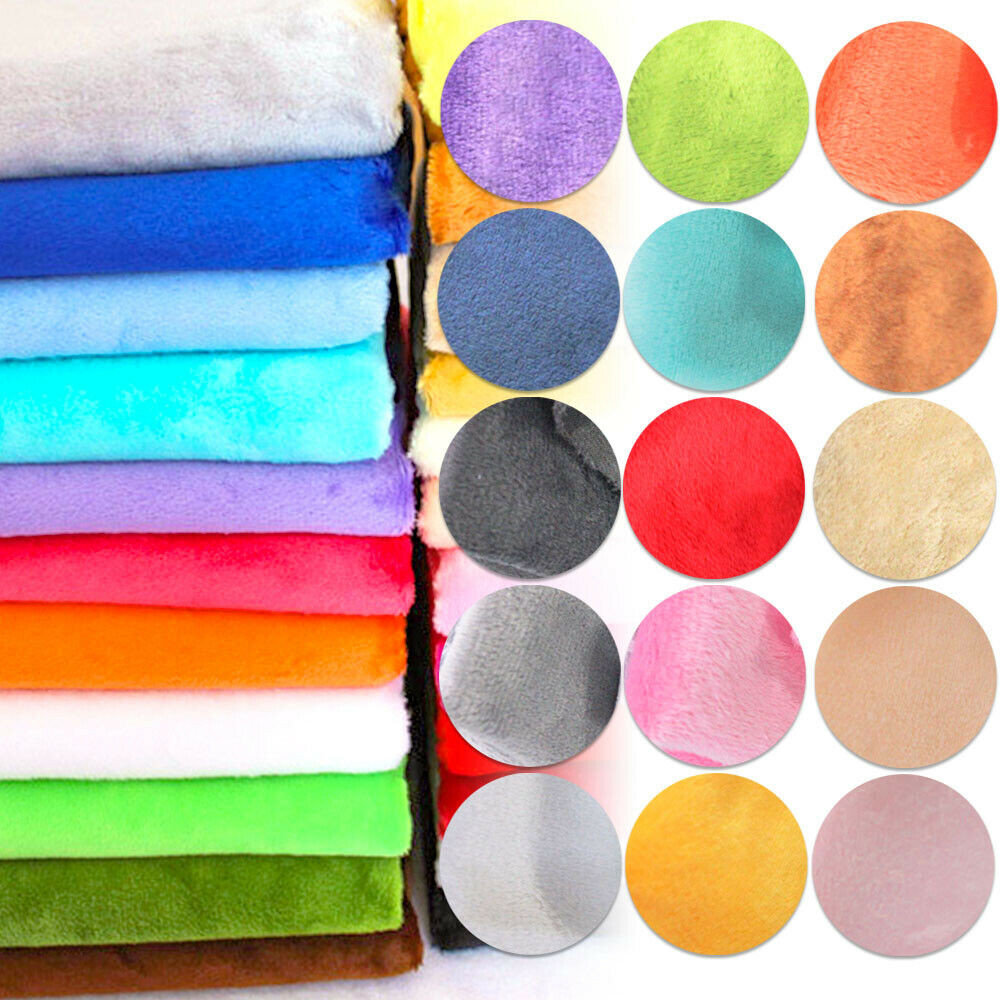 Home Textiles Super Soft - 75x45cm 크리스탈 벨벳 패브릭 DIY 바느질