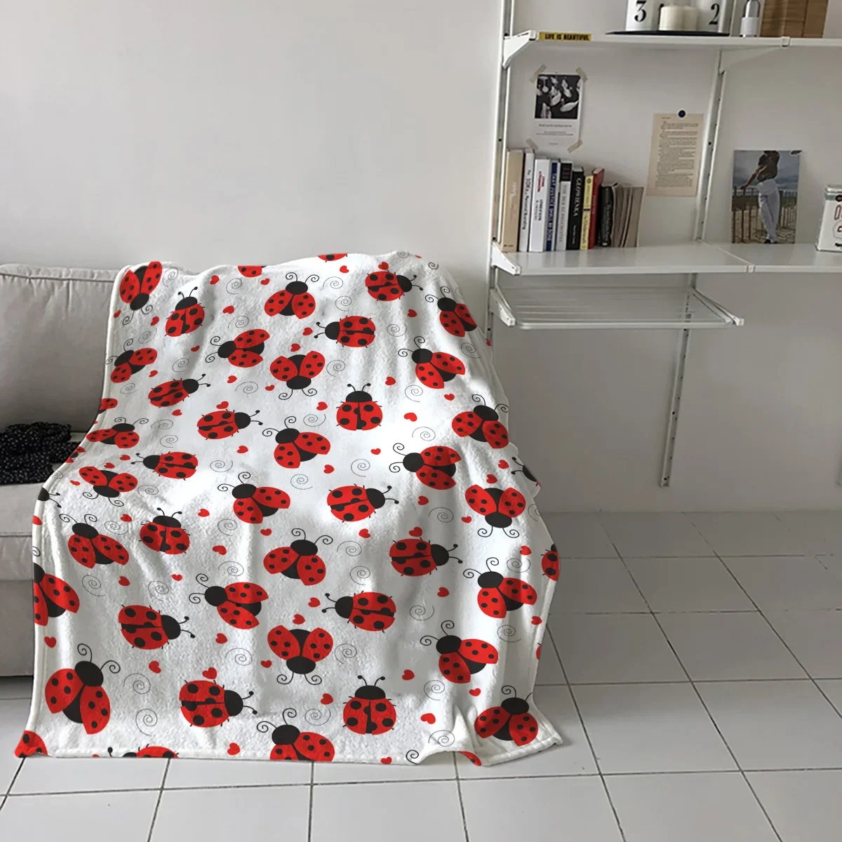 양털 담요 – 가볍고 매우 부드럽고 아늑한, 흰색 배경 - Home Textiles Super Soft 리뷰 및 가격