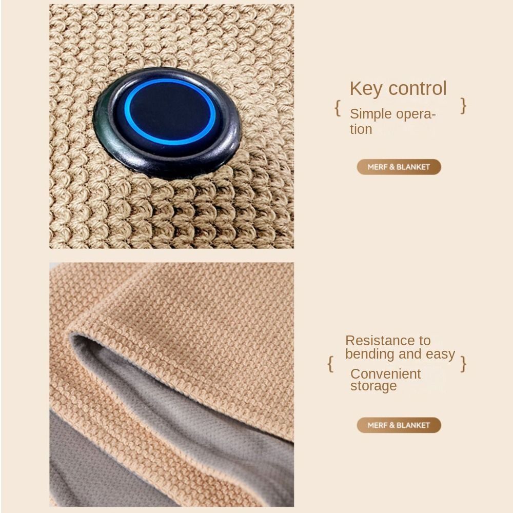 패션 웨어러블 USB 전기 가열 담요 3단계 온도 조절 - Electric Blanket Heated 리뷰 및 가격