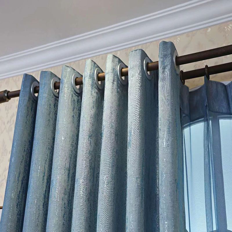 럭셔리 자수 암막 커튼, 고급 미니멀리스트 모던 스타일 - Home Textiles Luxury Curtains 리뷰 및 가격