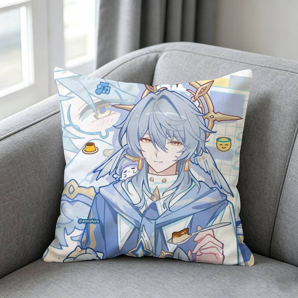 Game-e Honkai Star Rail 베개 커버  - Home Textiles Definition 리뷰 및 가격