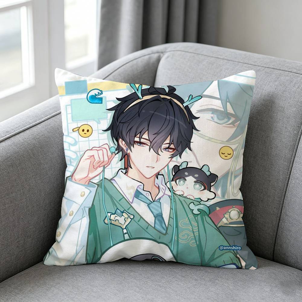Game-e Honkai Star Rail 베개 커버  - Home Textiles Definition 리뷰 및 가격