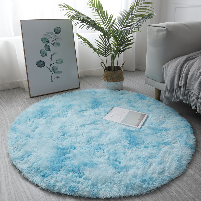 슈퍼 소프트 플러피 라운드 러그 플러시 카펫 거실 장식 - Home Textiles Super Soft 리뷰 및 가격