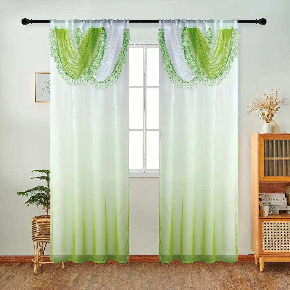 NAPEARL 블루 커튼 헤드 웨이브 커튼, 유럽 스타 - Home Textiles Luxury Curtains 리뷰 및 가격