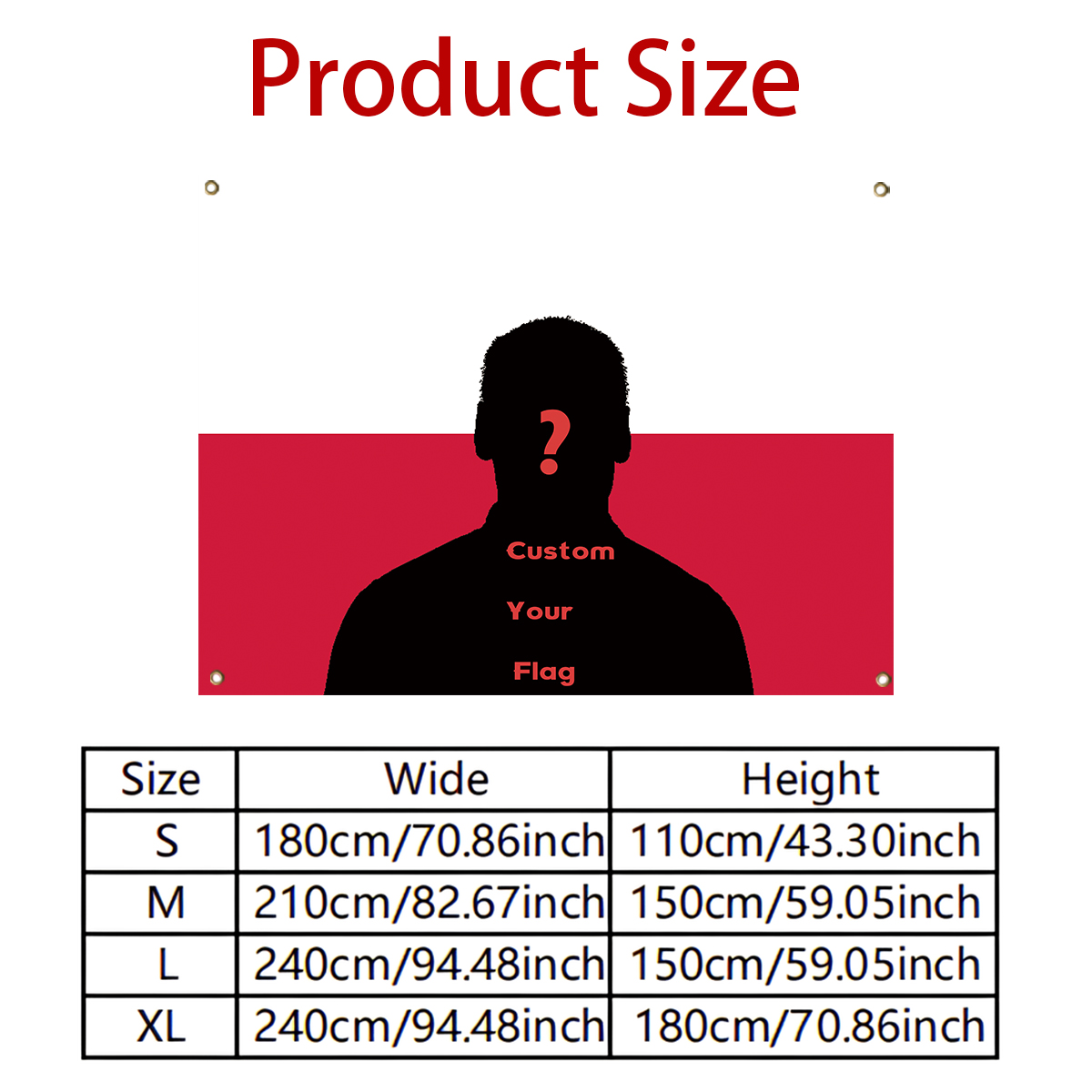 1Pc 사용자 정의 사진 폴리스터 플래그 배경, 홈 룸 - Home Textiles 리뷰 및 가격
