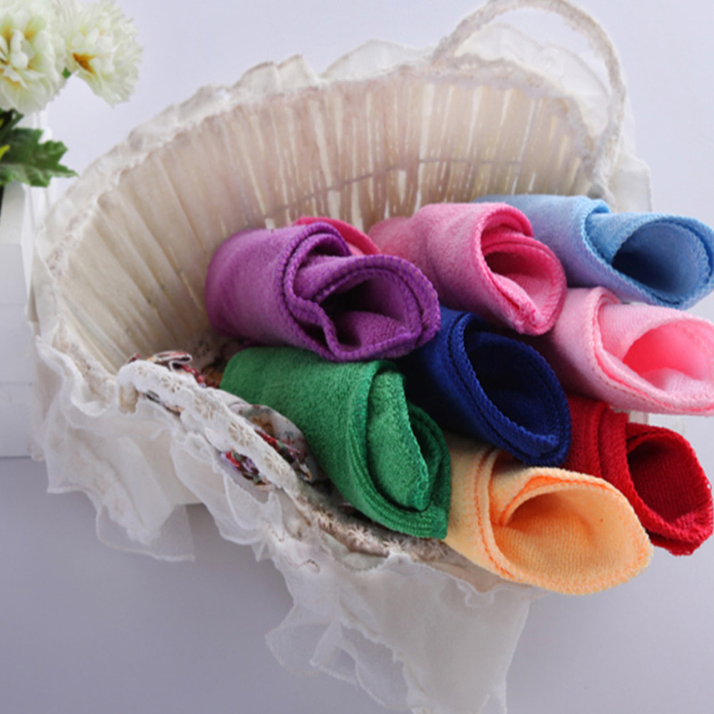 50개입 마이크로파이버 얼굴 타월 사각형 청소용 손수건 - Home Textiles Towel Set 리뷰 및 가격