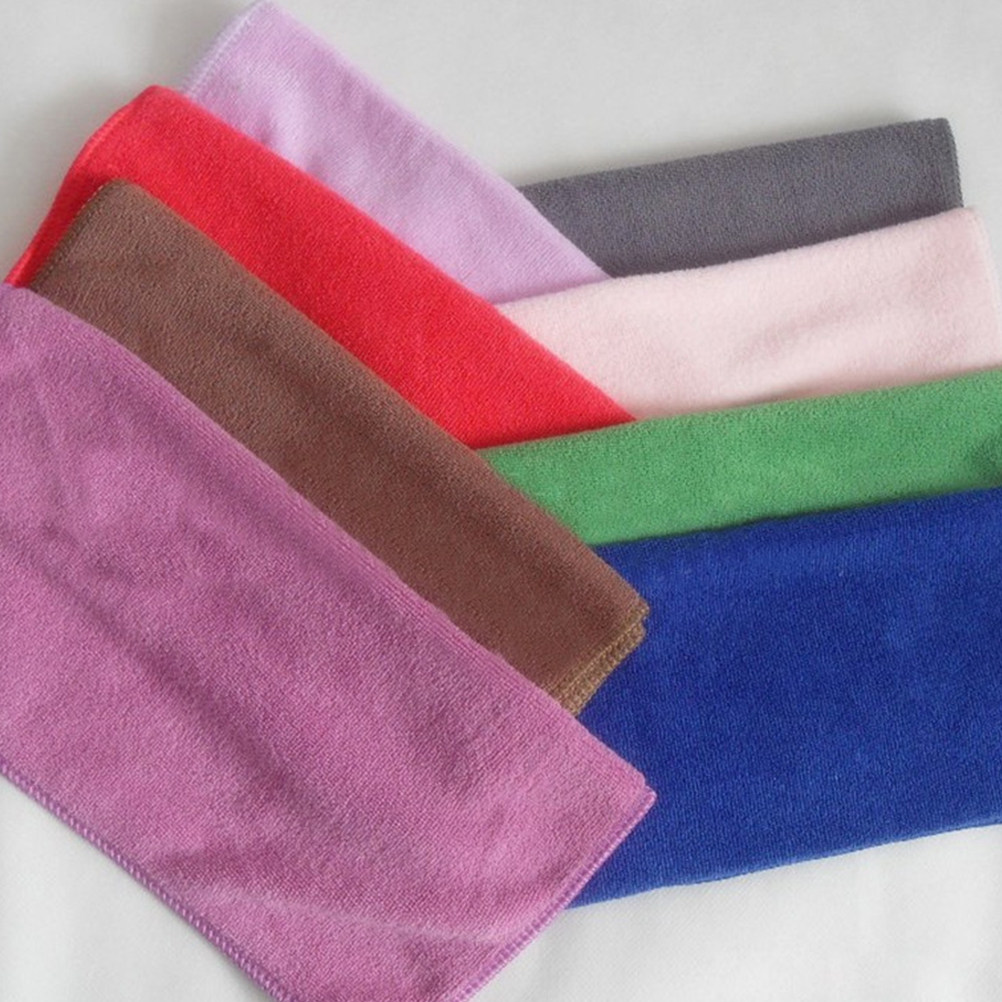 50개입 마이크로파이버 얼굴 타월 사각형 청소용 손수건 - Home Textiles Towel Set 리뷰 및 가격