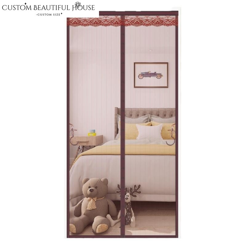 홈 섬유 라이트 럭셔리 레트로 도어 커튼 모기 방지 다 - Home Textiles Luxury Curtains 리뷰 및 가격