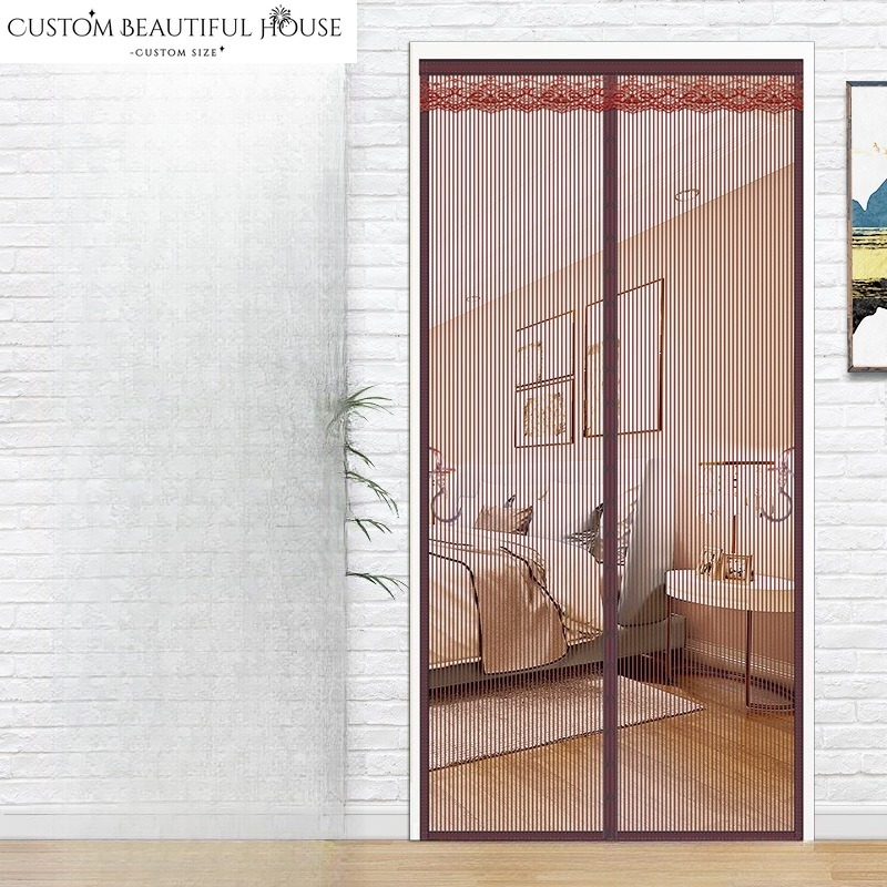 홈 섬유 라이트 럭셔리 레트로 도어 커튼 모기 방지 다 - Home Textiles Luxury Curtains 리뷰 및 가격