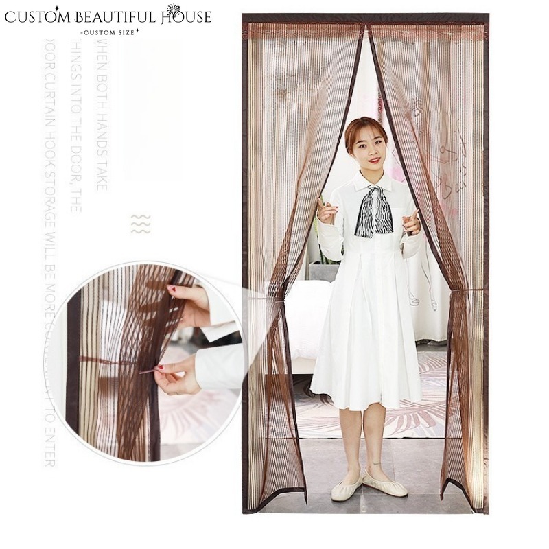 홈 섬유 라이트 럭셔리 레트로 도어 커튼 모기 방지 다 - Home Textiles Luxury Curtains 리뷰 및 가격