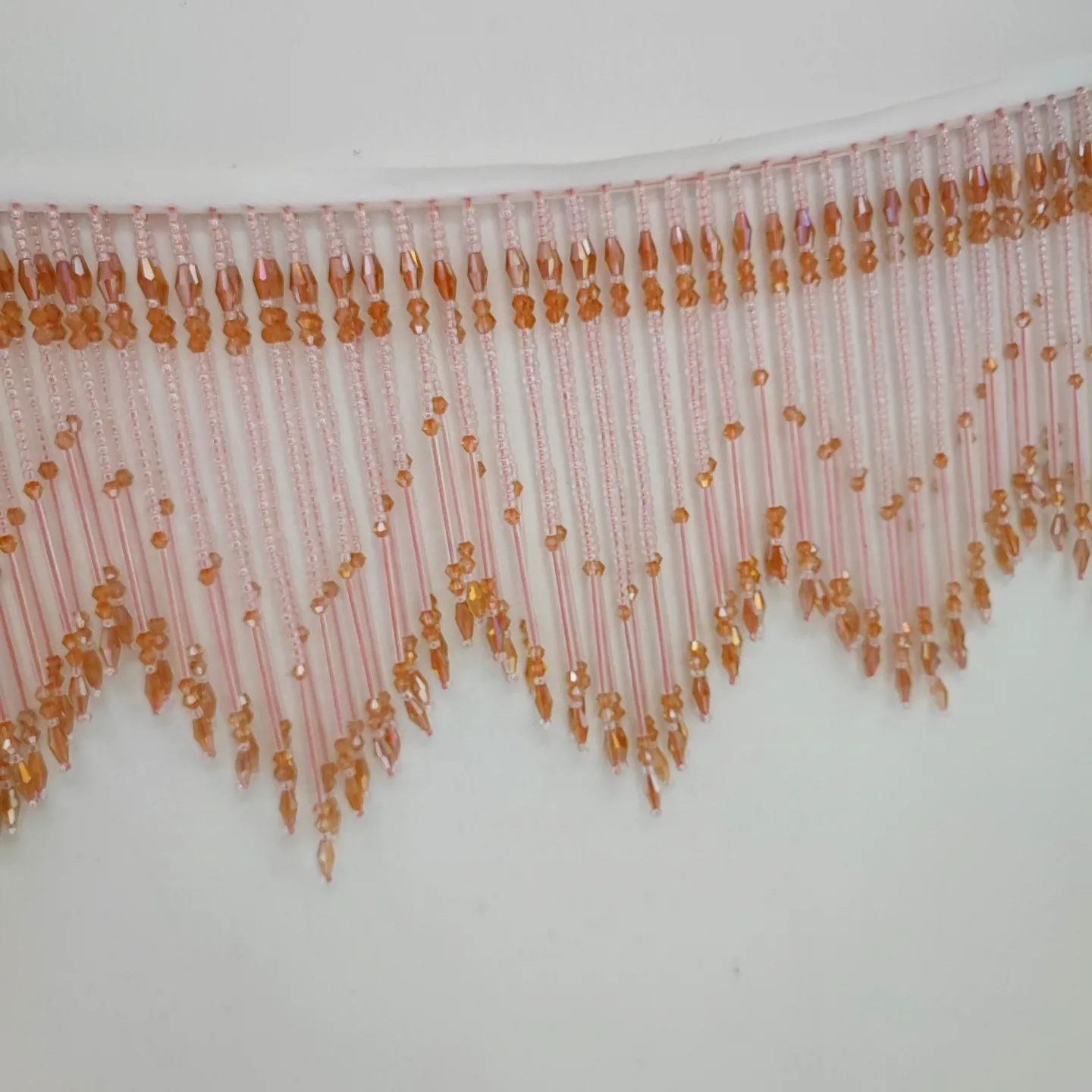 수제 비즈 프린지 트림, 커튼, 램프갓, 홈 데코용 고 - Home Textiles Luxury Curtains 리뷰 및 가격