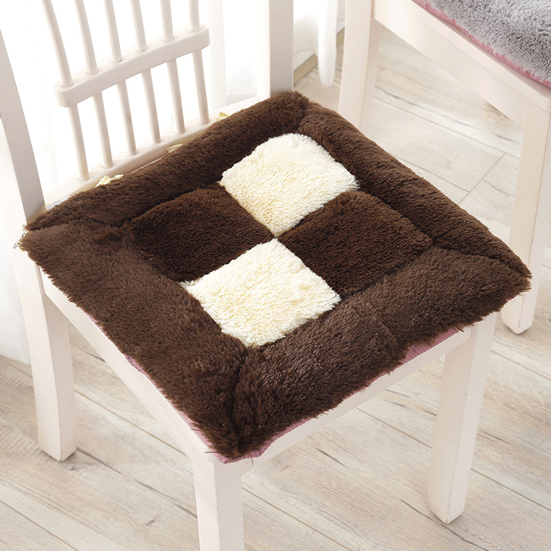 새로운 두꺼운 격자 무늬 투톤 쿠션 북유럽 스타일의 매 - Home Textiles Super Soft 리뷰 및 가격