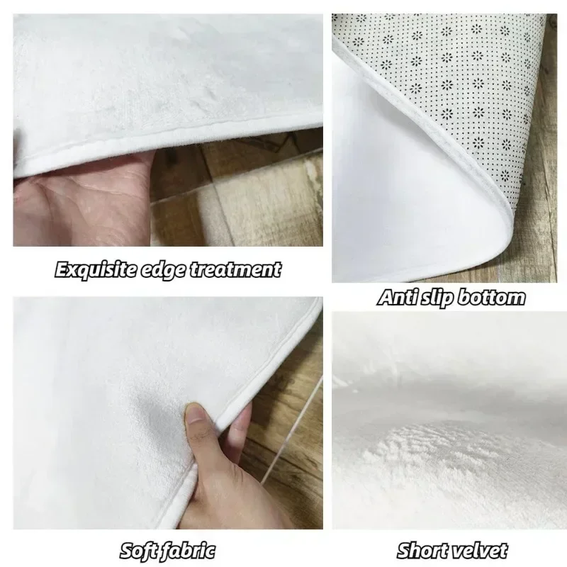 은행 나무 잎 인쇄 거실 카펫 침실 욕실 주방 장식 홈 - Home Textiles Wholesale 리뷰 및 가격
