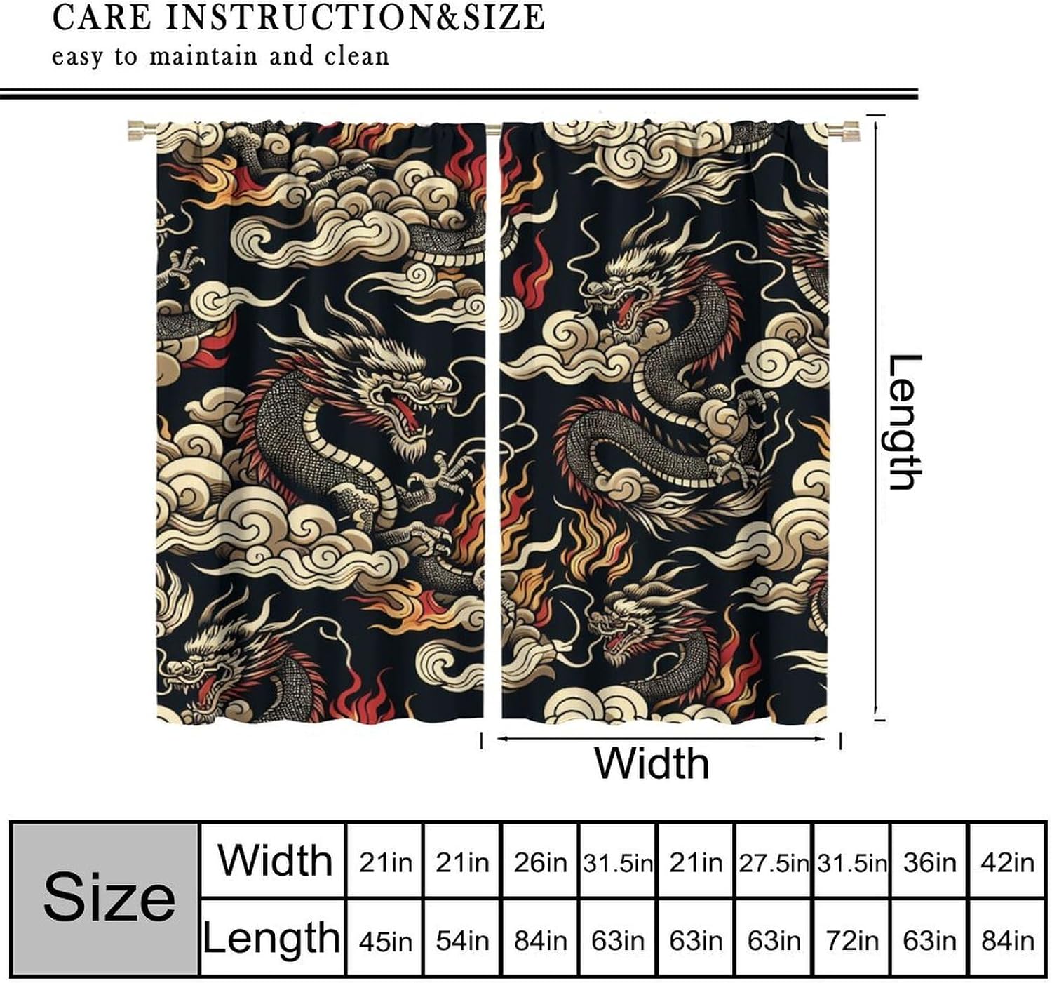 고급스러운 아시아 드래곤 커튼 검은 배경 중국 동양 스 - Home Textiles Luxury Curtains 리뷰 및 가격